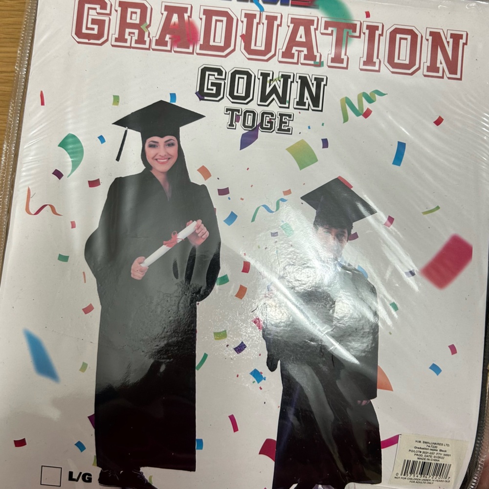 Kids cap and gown